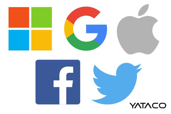 Apple, Google, Microsoft, Facebook y Twitter forman una gran alianza para la transferencia de datos