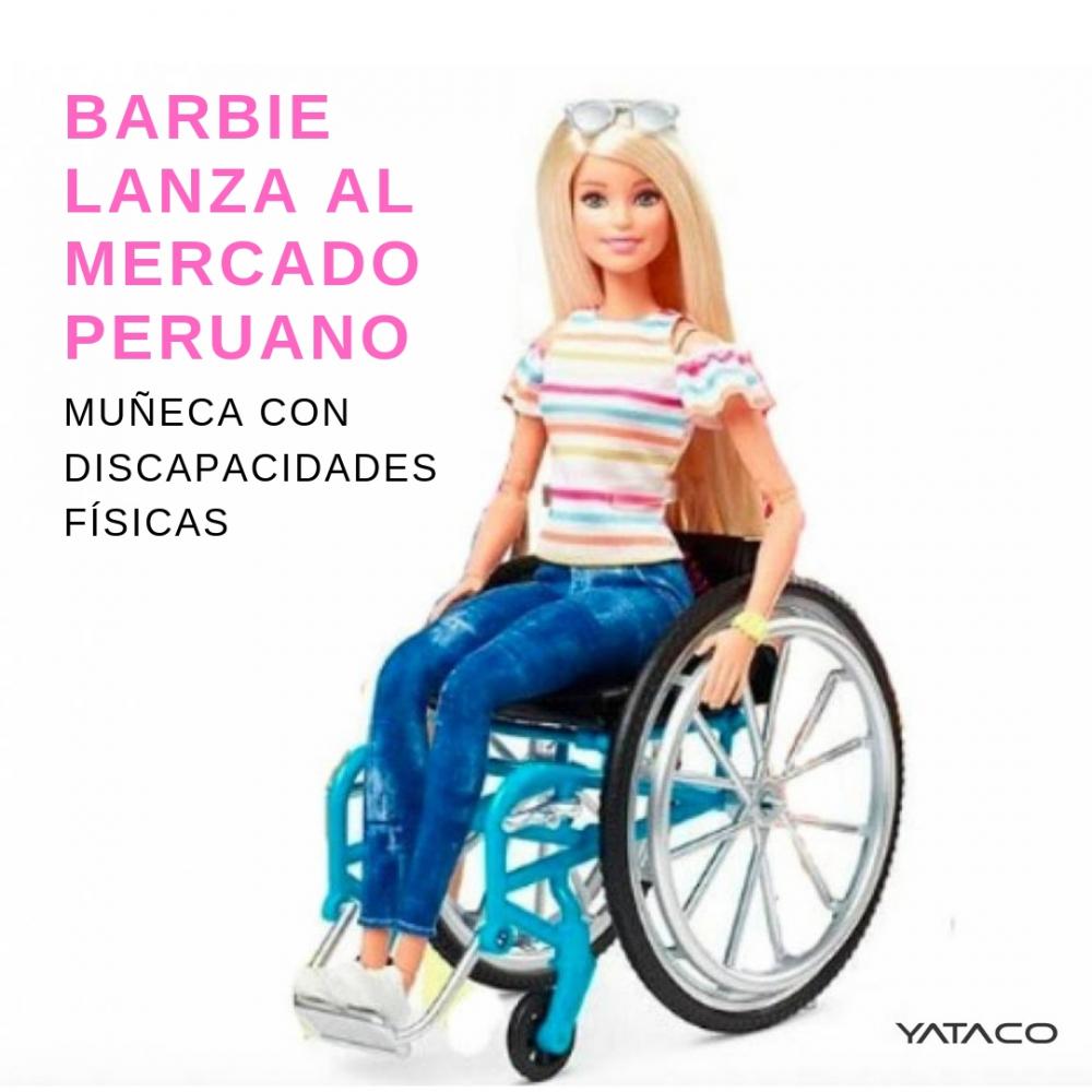 Barbie lanza al mercado peruano muñeca con discapacidades físicas