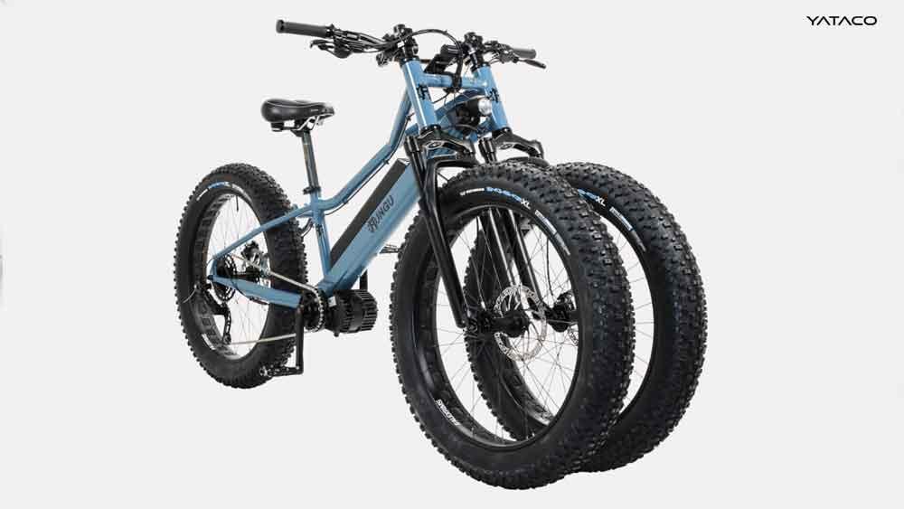 Bicicleta eléctrica de tres ruedas, un salto en estabilidad