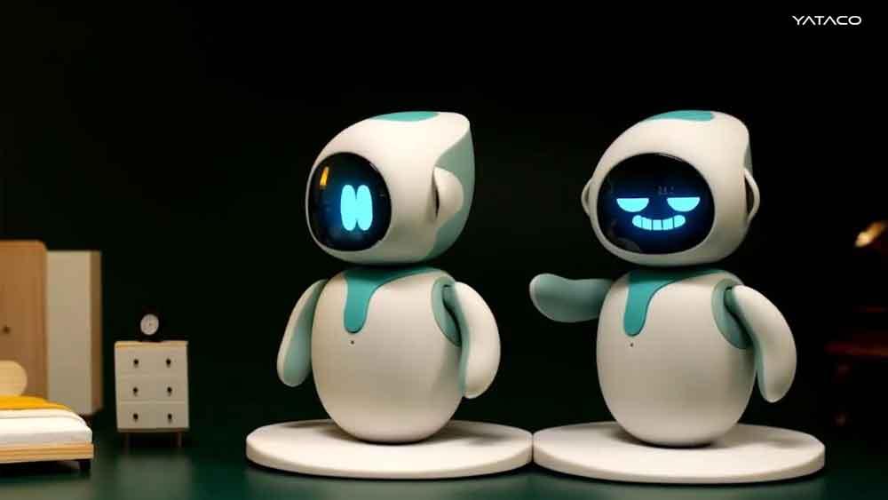 Robot humorista Eilik que te levanta el ánimo mientras estudias o teletrabajas