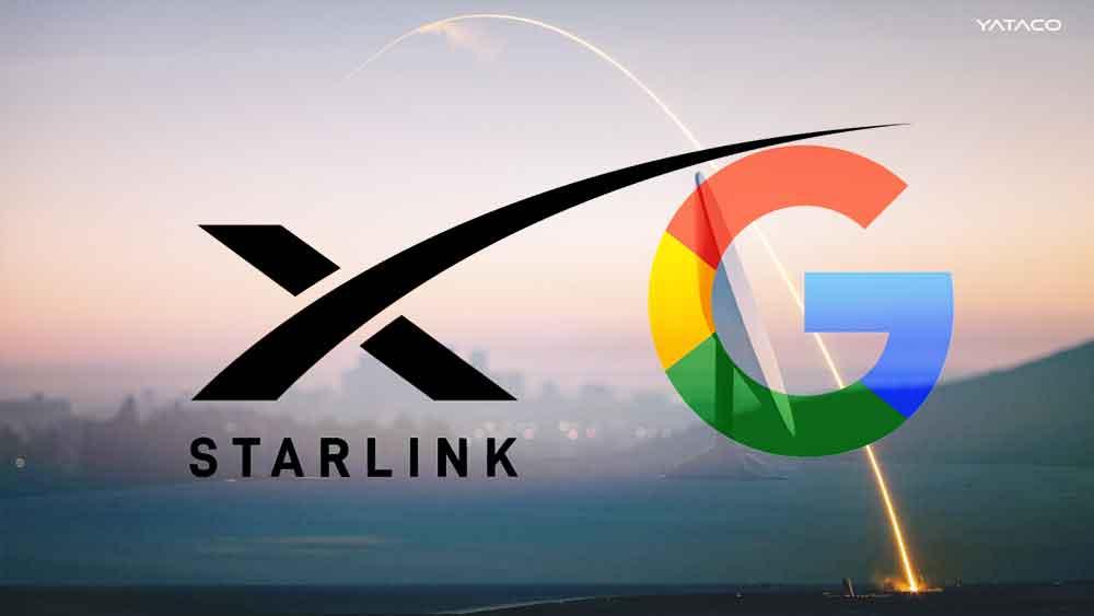 Google Cloud dará soporte a SpaceX para su internet satelital