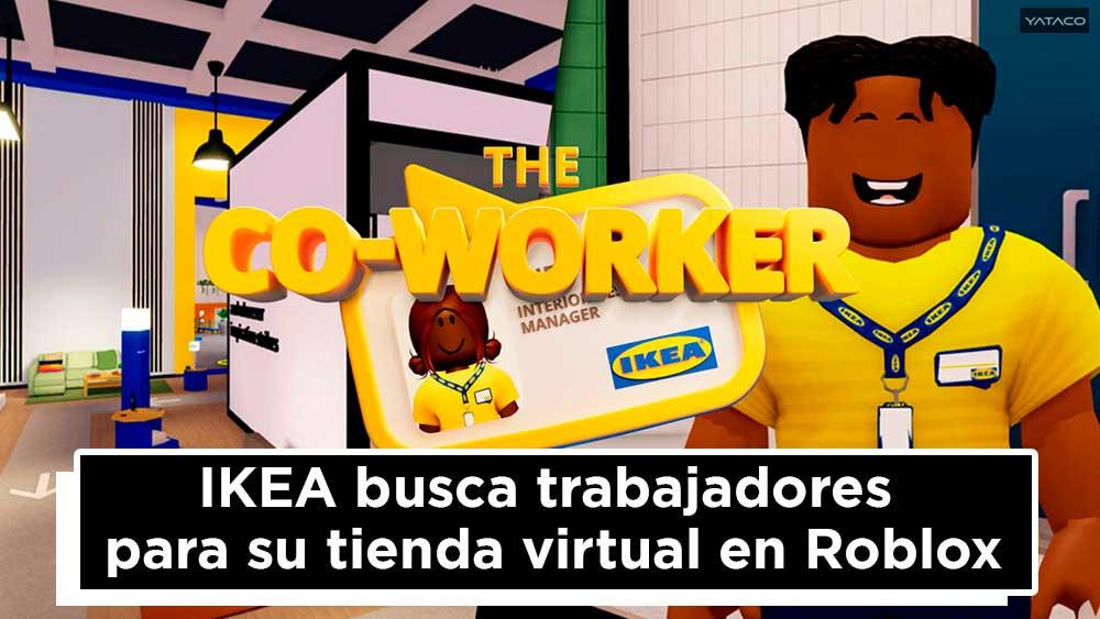 IKEA busca trabajadores  para su tienda  virtual en Roblox