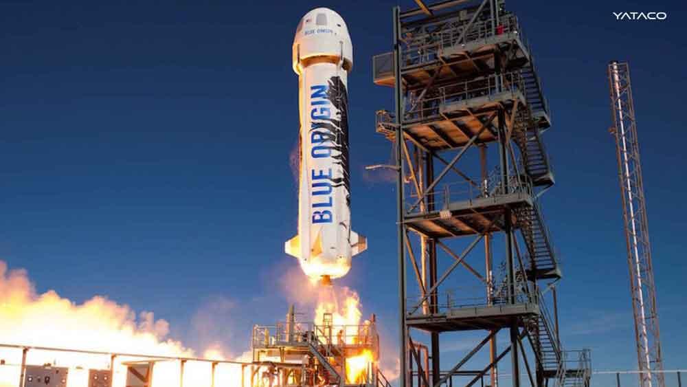 El primer vuelo tripulado de Blue Origin dirigido por Jeff Bezos