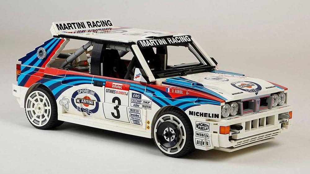 Lancia Martini: el equipo de rally llega al mundo de Lego