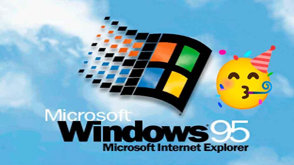 Windows 95 cumple 27 años y así fue como revolucionó el mundo